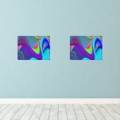 サマフィーリング、抽象芸術3Dレインボワート (ウッドフロア)