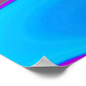 サマフィーリング、抽象芸術3Dレインボワート ポスター (角)