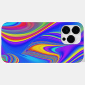 サマフィーリング、抽象芸術3Dレインボワート Case-Mate iPhoneケース (裏面 (横))