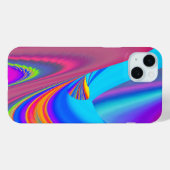 サマフィーリング、抽象芸術3Dレインボワート Case-Mate iPhoneケース (裏面 (横))