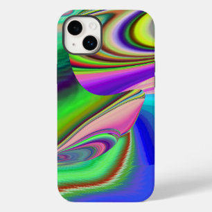 サマフィーリング、抽象芸術3Dレインボワート Case-Mate iPhone 14 PLUSケース