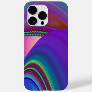 サマフィーリング、抽象芸術3Dレインボワート Case-Mate iPhone 14 PRO MAXケース