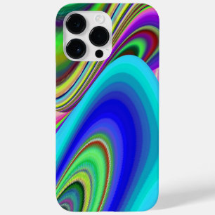 サマフィーリング、抽象芸術3Dレインボワート Case-Mate iPhone 14 PRO MAXケース