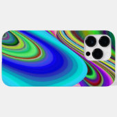 サマフィーリング、抽象芸術3Dレインボワート Case-Mate iPhoneケース (裏面 (横))