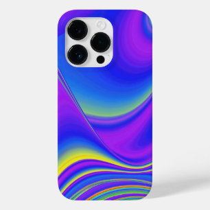 サマフィーリング、抽象芸術3Dレインボワート Case-Mate iPhone 14 PROケース
