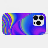 サマフィーリング、抽象芸術3Dレインボワート Case-Mate iPhoneケース (裏面 (横))