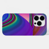 サマフィーリング、抽象芸術3Dレインボワート Case-Mate iPhoneケース (裏面 (横))