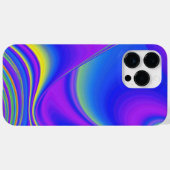 サマフィーリング、抽象芸術3Dレインボワート Case-Mate iPhoneケース (裏面 (横))