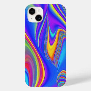 サマフィーリング、抽象芸術3Dレインボワート Case-Mate iPhone 14 PLUSケース