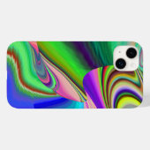 サマフィーリング、抽象芸術3Dレインボワート Case-Mate iPhoneケース (裏面 (横))