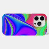 サマフィーリング、抽象芸術3Dレインボワート Case-Mate iPhoneケース (裏面 (横))