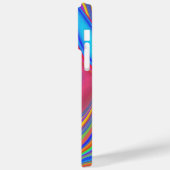 サマフィーリング、抽象芸術3Dレインボワート Case-Mate iPhoneケース (裏面 / 左)