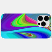 サマフィーリング、抽象芸術3Dレインボワート Case-Mate iPhoneケース (裏面 (横))