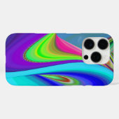 サマフィーリング、抽象芸術3Dレインボワート Case-Mate iPhoneケース (裏面 (横))