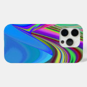サマフィーリング、抽象芸術3Dレインボワート Case-Mate iPhoneケース (裏面 (横))