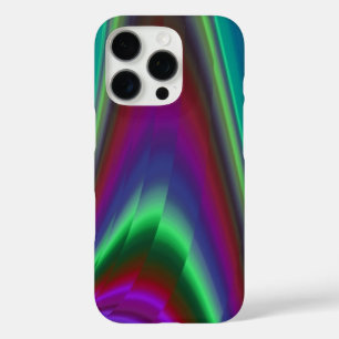 サマフィーリング、抽象芸術3Dレインボワート iPhone 16 PROケース