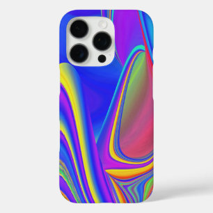 サマフィーリング、抽象芸術3Dレインボワート iPhone 16 PROケース