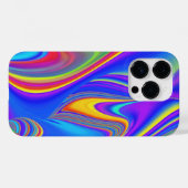 サマフィーリング、抽象芸術3Dレインボワート Case-Mate iPhoneケース (裏面 (横))