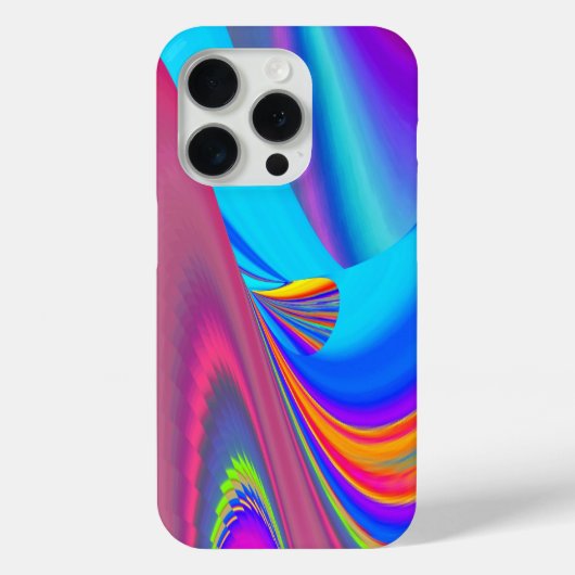 サマフィーリング、抽象芸術3Dレインボワート Case-Mate iPhoneケース (裏面)