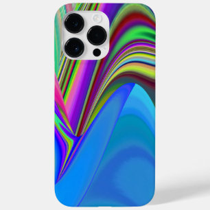 サマフィーリング、抽象芸術3Dレインボワート Case-Mate iPhone 14 PRO MAXケース
