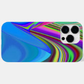 サマフィーリング、抽象芸術3Dレインボワート Case-Mate iPhoneケース (裏面 (横))