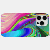 サマフィーリング、抽象芸術3Dレインボワート Case-Mate iPhoneケース (裏面 (横))