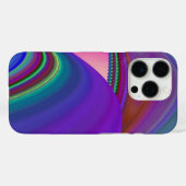 サマフィーリング、抽象芸術3Dレインボワート Case-Mate iPhoneケース (裏面 (横))