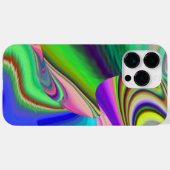 サマフィーリング、抽象芸術3Dレインボワート Case-Mate iPhoneケース (裏面 (横))