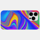 サマフィーリング、抽象芸術3Dレインボワート Case-Mate iPhoneケース (裏面 (横))