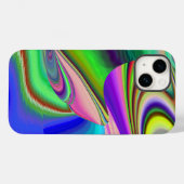 サマフィーリング、抽象芸術3Dレインボワート Case-Mate iPhoneケース (裏面 (横))