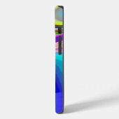 サマフィーリング、抽象芸術3Dレインボワート Case-Mate iPhoneケース (裏面 / 左)