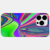 サマフィーリング、抽象芸術3Dレインボワート Case-Mate iPhoneケース (裏面 (横))