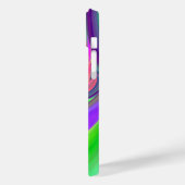 サマフィーリング、抽象芸術3Dレインボワート Case-Mate iPhoneケース (裏面 / 左)