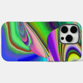 サマフィーリング、抽象芸術3Dレインボワート Case-Mate iPhoneケース (裏面 (横))