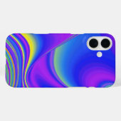 サマフィーリング、抽象芸術3Dレインボワート Case-Mate iPhoneケース (裏面 (横))