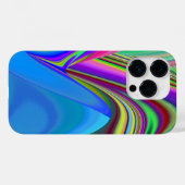 サマフィーリング、抽象芸術3Dレインボワート Case-Mate iPhoneケース (裏面 (横))