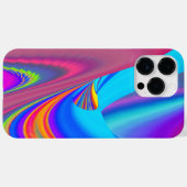 サマフィーリング、抽象芸術3Dレインボワート Case-Mate iPhoneケース (裏面 (横))