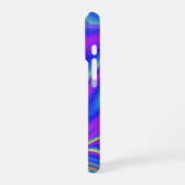 サマフィーリング、抽象芸術3Dレインボワート iPhoneケース (左側面)