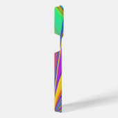サマフィーリング、抽象芸術3Dレインボワート iPhoneケース (右側面)
