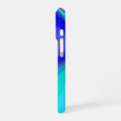 サマフィーリング、抽象芸術3Dレインボワート iPhoneケース (左側面)