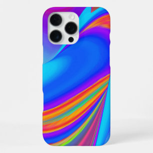 サマフィーリング、抽象芸術3Dレインボワート iPhone 16 PRO MAXケース