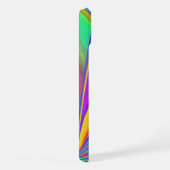 サマフィーリング、抽象芸術3Dレインボワート iPhoneケース (右側面)