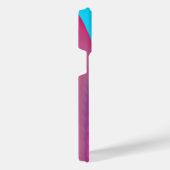 サマフィーリング、抽象芸術3Dレインボワート iPhoneケース (右側面)