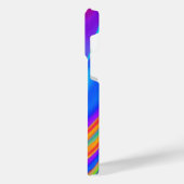 サマフィーリング、抽象芸術3Dレインボワート iPhoneケース (左側面)