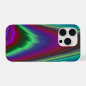 サマフィーリング、抽象芸術3Dレインボワート iPhoneケース (裏面横)