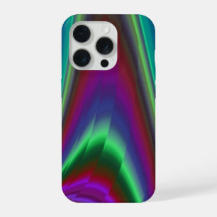 サマフィーリング、抽象芸術3Dレインボワート iPhone 15 PROケース