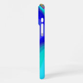 サマフィーリング、抽象芸術3Dレインボワート iPhoneケース (左側面)