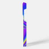 サマフィーリング、抽象芸術3Dレインボワート iPhoneケース (左側面)