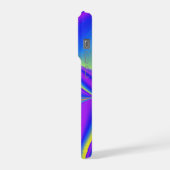 サマフィーリング、抽象芸術3Dレインボワート iPhoneケース (左側面)