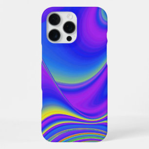 サマフィーリング、抽象芸術3Dレインボワート iPhone 16 PRO MAXケース